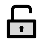 Unlock SVG Icon